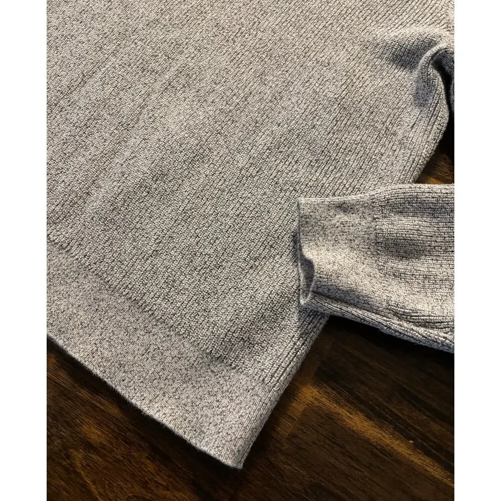 COS Women's XL Sweater Crew Neck 100% Cotton Knit Pullover Long Sleeve